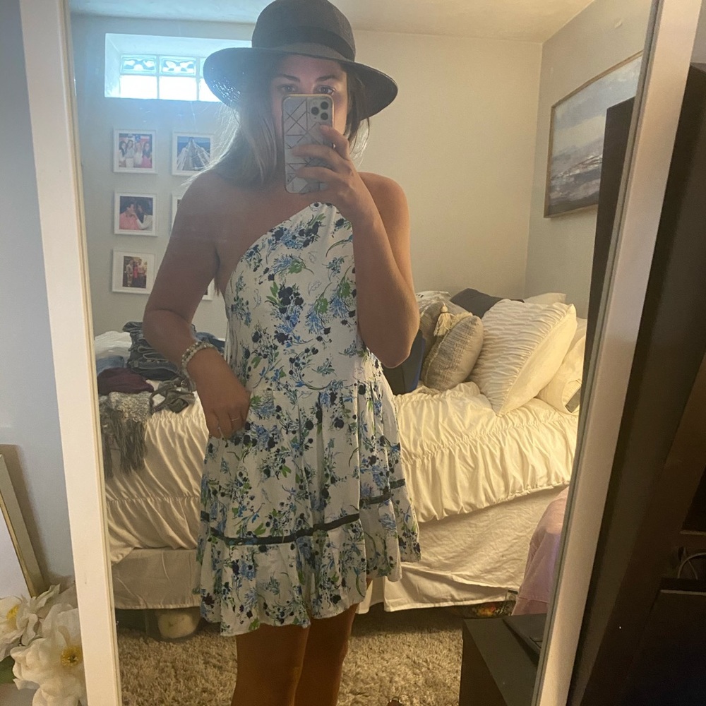 Free people one shoulder dress